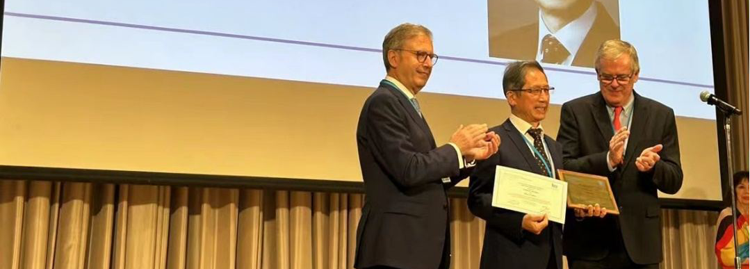 Academician Jian S. Dai, a Fellow of the Royal Academy of Engineering, a member of Academia Europaea, was awarded the "IFToMM Award of Merit"